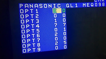 Panasonic tv crt 21 inch enter service menu