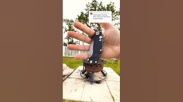 Reate EXO-K Gravity Karambit Action In Slow Motion! 💯🔥😳🤯 #knife #shorts #edc #knives #diy #fyp