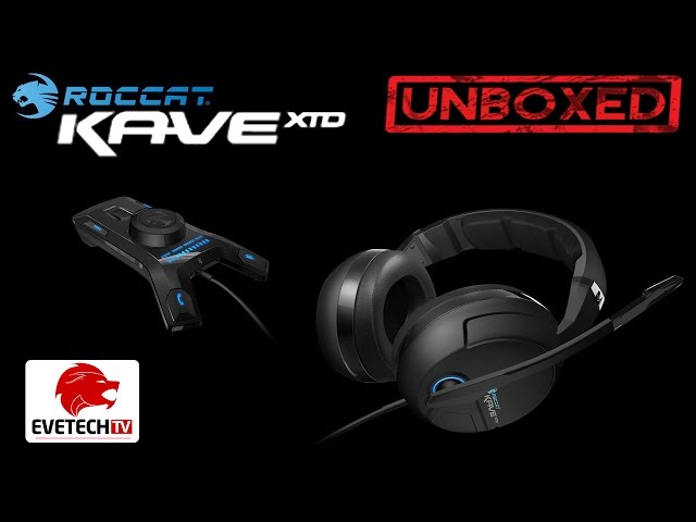 Roccat Kave XTD 5.1 Gaming Headset Unboxing