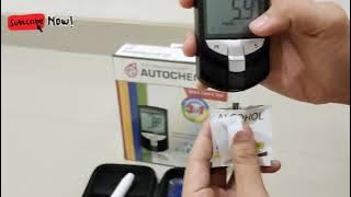 Cara cek gula darah   asam urat   kolesterol di rumah | Autocheck 3in1
