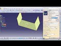 83 Conic sweep Two guide curves in CATIA |Tamil