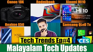 Tech Trends#4-Xiaomi Redmibook,Canon EOS 1DX MarkIII,Xiaomi Mi10Pro,Samsung Neon,RealmeX50, AC india