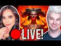 🔴LIVE🔴Date Night Gaming - Rosanna Pansino &amp; Husky - Diablo 4 - Part 11