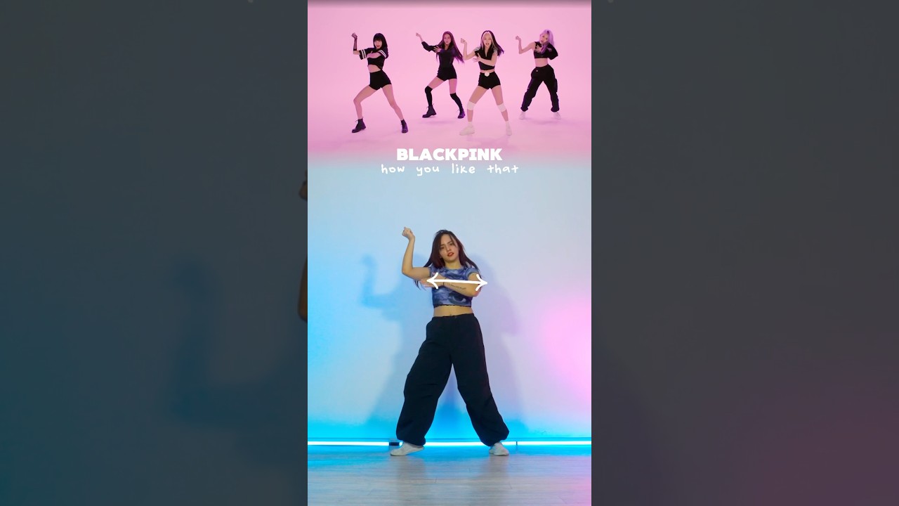 [KPOP DANCE TUTORIAL] BLACKPINK-HYLT 