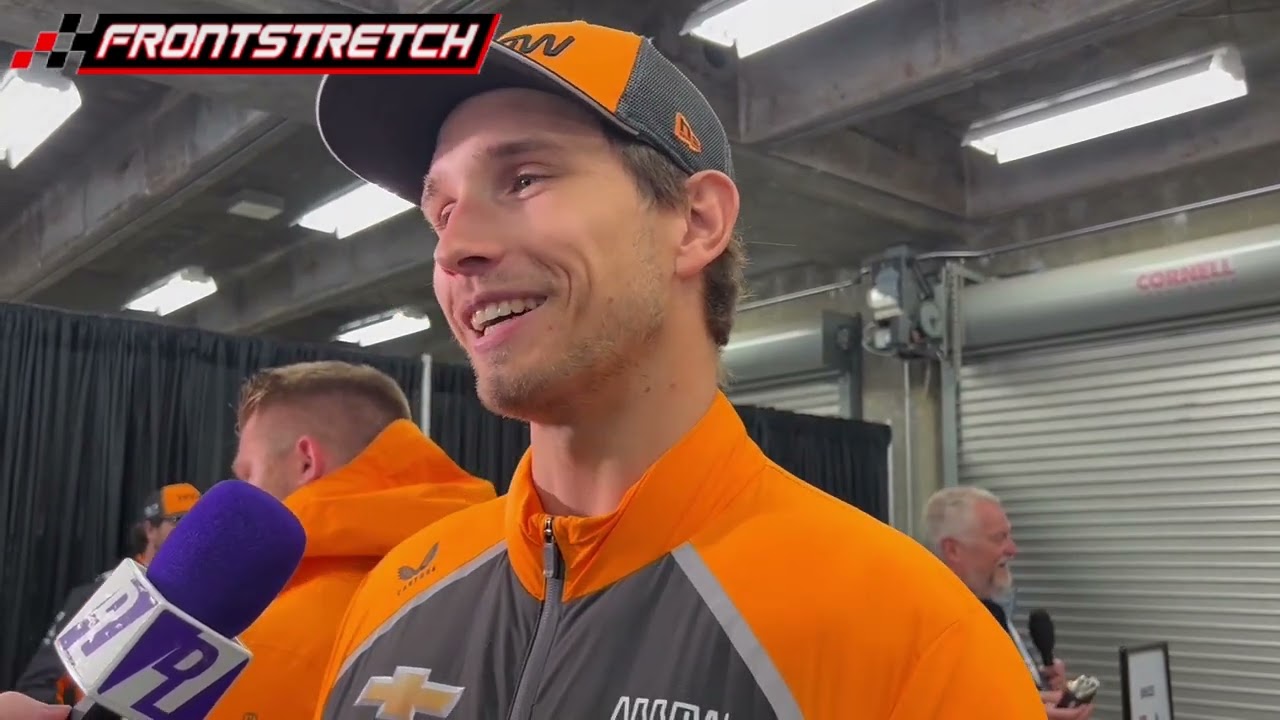 "It's Probably the Happiest I've Been in the Car So Far" - Christian Lundgaard on Indy 500 Car