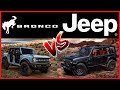 2021 Ford Bronco VS 2022 Jeep Wrangler Rubicon 392!