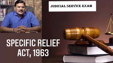 Introduction to Specific Relief Act,1963