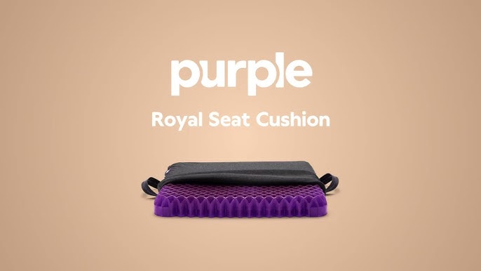 Purple seat cushion overview (Simply seat cushion, Double Seat cushion,  Portable Seat Cushion) 