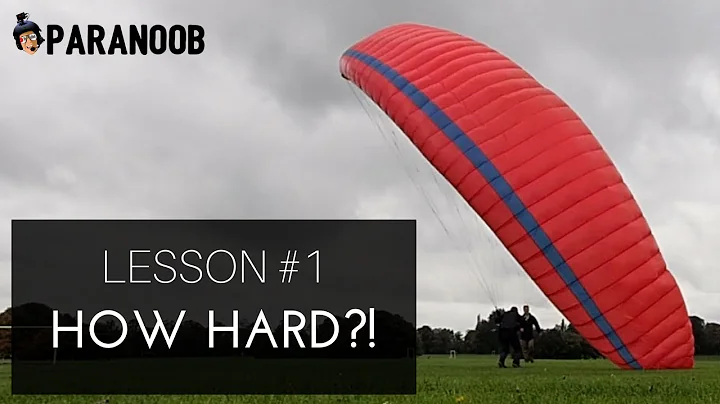 Paramotor Training Vlog - 1 - Ground Handling is NOT EASY..