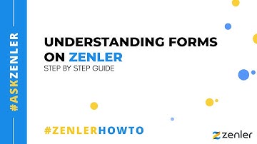#askzenler​ - Understanding and Creating Forms on Zenler 🚀