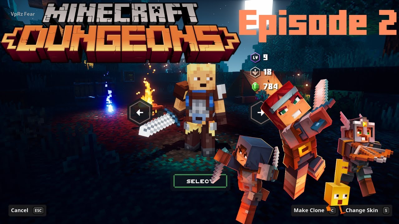 Minecraft Dungeons (EP 2) New Upgrades - YouTube