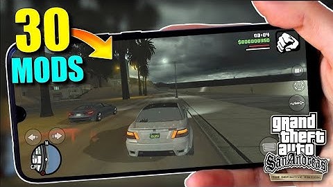 GTA SA Android:  GTA 5 High Graphics Mod V8 (2025) HDR Graphics 🔥 || Supported Upto Android 16