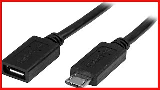 Great product -  StarTech.com 0.5m 20in Micro-USB Extension Cable - M/F - Micro USB Male to Micro US