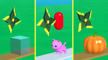 Dont Slice The Cats - Very Satisfying and Relaxing ASMR Slicing Video Game