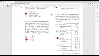 CSEC Principles of Accounts (POA) JUNE Paper 1 Solution 2020