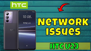 HTC U23 Network not working || How to solve the network problem || Network issues