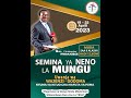 MWL, CHRISTOPHER MWAKASEGE:SEMINA YA NENO LA MUNGU DODOMA DAY 4  [Tar 22/4/2023 ]