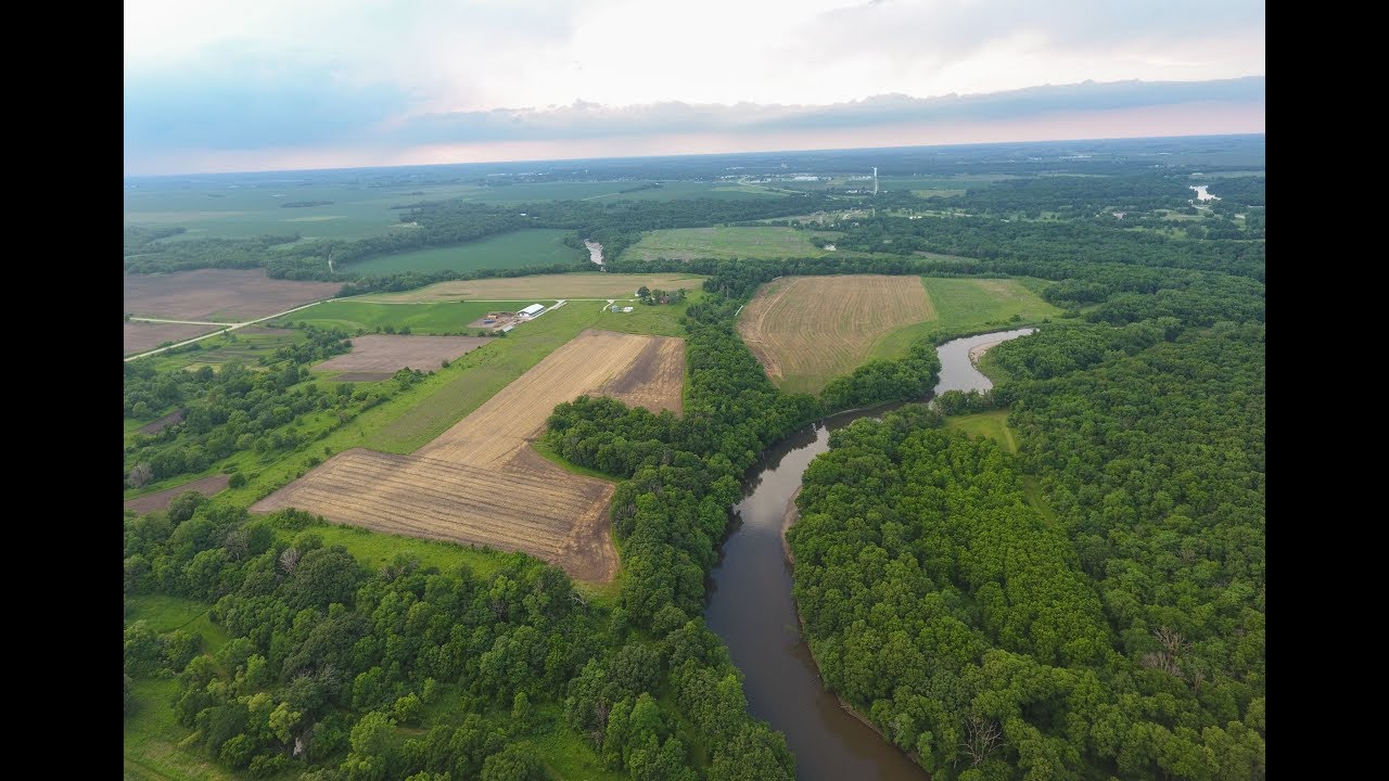 Hamilton County, Iowa 120 Acres For Sale Along Boone River YouTube