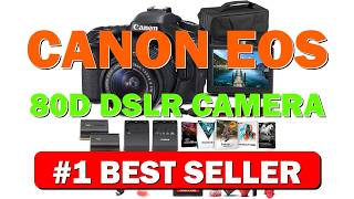 Canon EOS 80D DSLR Camera with 18-55mm Lens & Photo Software Bundle - B08XW96Q25 screenshot 1