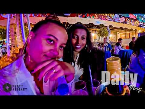 Dinner በHyatt Regency Addis 🍽️ | ከዚያ Live Band ምሽት 🎶