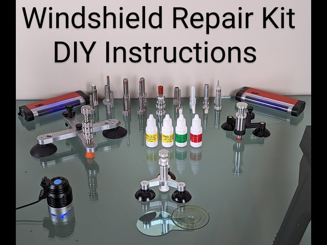 Professional Windshield Repair Kit Repair Auto Glass Chips - Delta