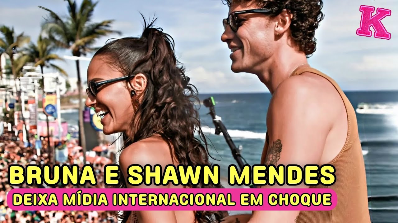 Bruna Marquezine e Shawn Mendes deixa mídia internacional em choque #brunamarquezine #shawnmendes