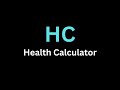 Installation of Health Calculator in Windows 11