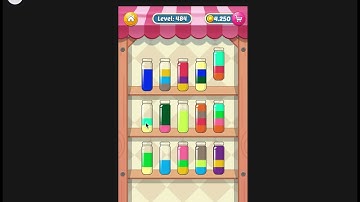 Water Sort Puzzle I Level 484 I  Facebook I SOLVED