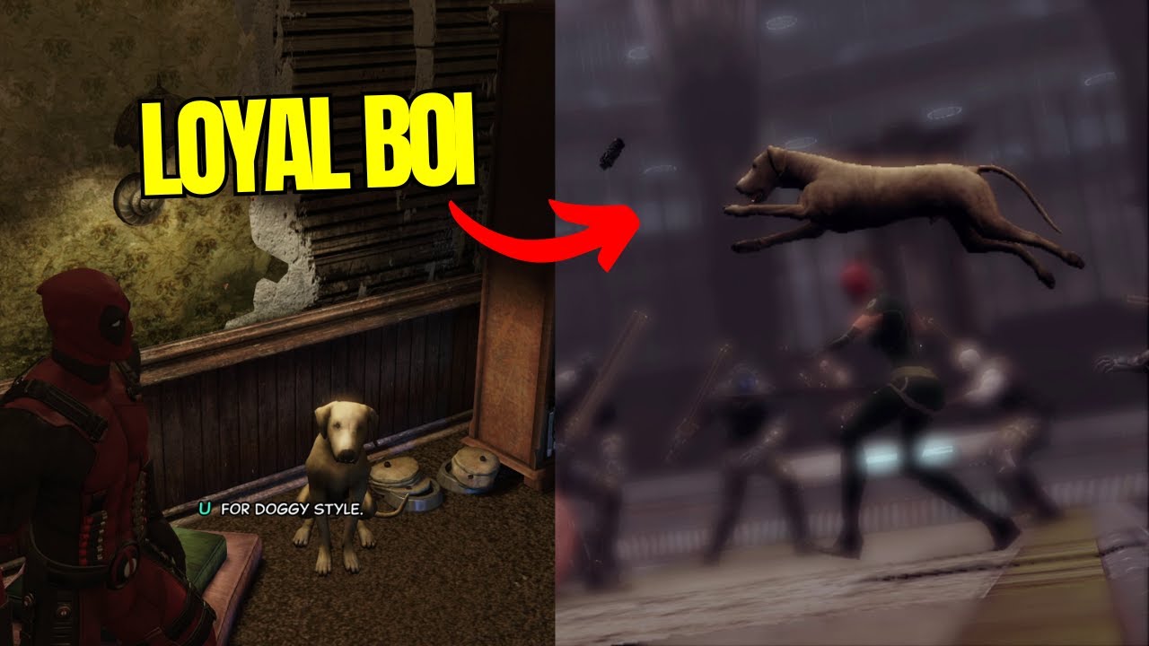 Deadpool (2013) but only Deadpool's dog Mr. Shuggums