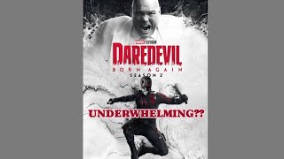 DAREDEVIL: BORN AGAIN (SEASON 2) REVIEW!!!
