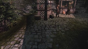 Skyrim New Glitch Solitude Under The Map + Hidden/Secret Chests - HD