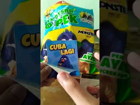 Mamee Monster 3D Lenticular Sticker Mamee Lenticular