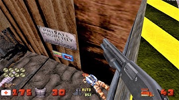 Duke Nukem 3D High Resolution Pack v3 + Duke Plus Playthrough E1L5 - The Abyss 2K 1440p60