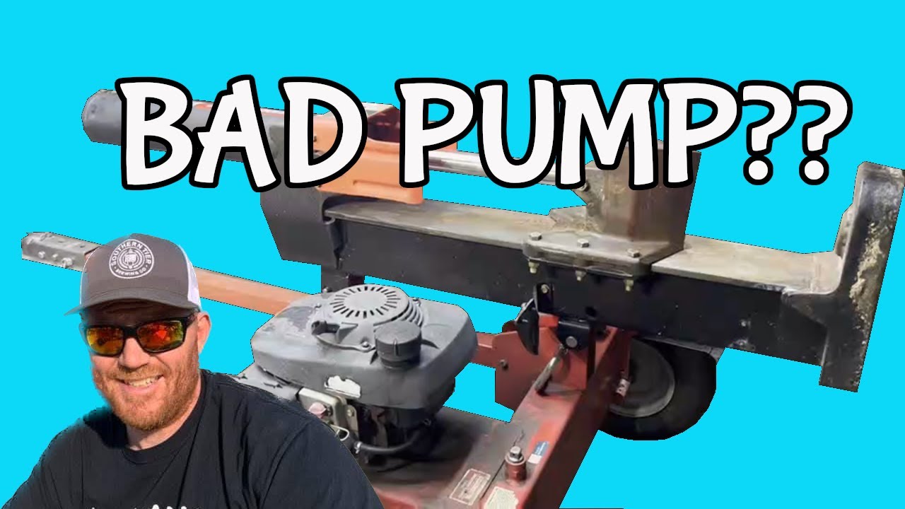 Working On A Log Splitter YouTube