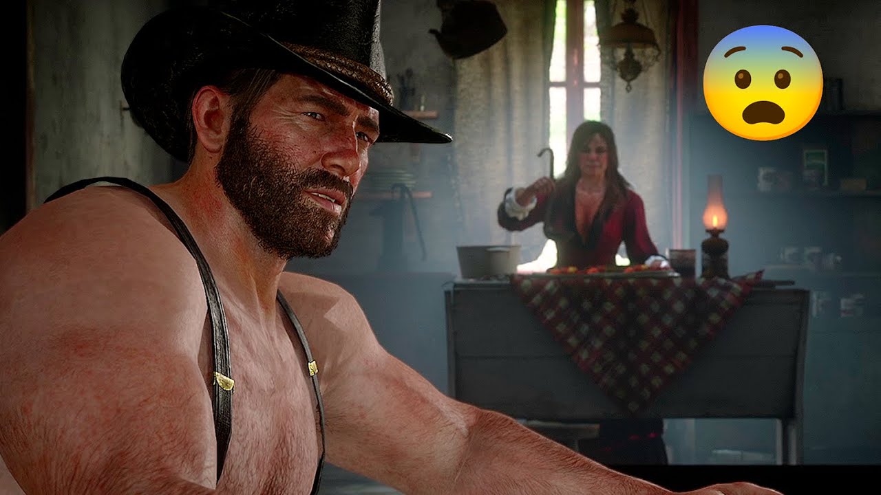 The Giga Chad of RDR2 Enters the Most Macabre Farm in the Game - YouTube