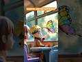 Naruto &amp; The Butterfly Story 🦋  #ai #naruto #butterfly #bus #anime #viral #trending