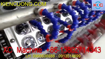 Máy chiết và dán màng 24 cốc thạch , sữa CFD 24 - Jelly cup filling machine