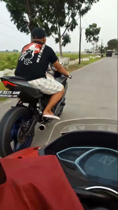 jalan siang bareng *#zx25r Bahar putra bawa zx25r*#video*