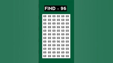 ASMR Eye Test 👁️ | Find 96 Hidden Fast! | Most Relaxing Focus Challenge