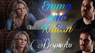 картинка: Killian and Emma- Despacito (на русском) || CaptainSwan