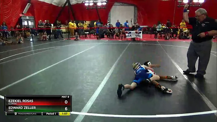 8U Festival 53 Ezekiel Rosas Illinois Vs Edward Ze...