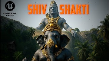 Lord Shiva × Lord Ganesha | Epic Divine Cinematic Reveal (Unreal Engine 5 VFX)