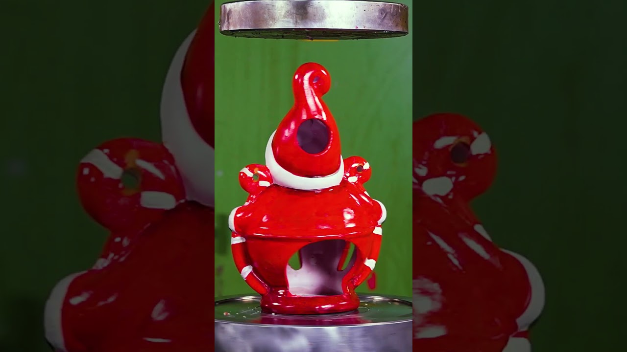 Crushing Green Slime 💚😱 With a Surprise! 💥 