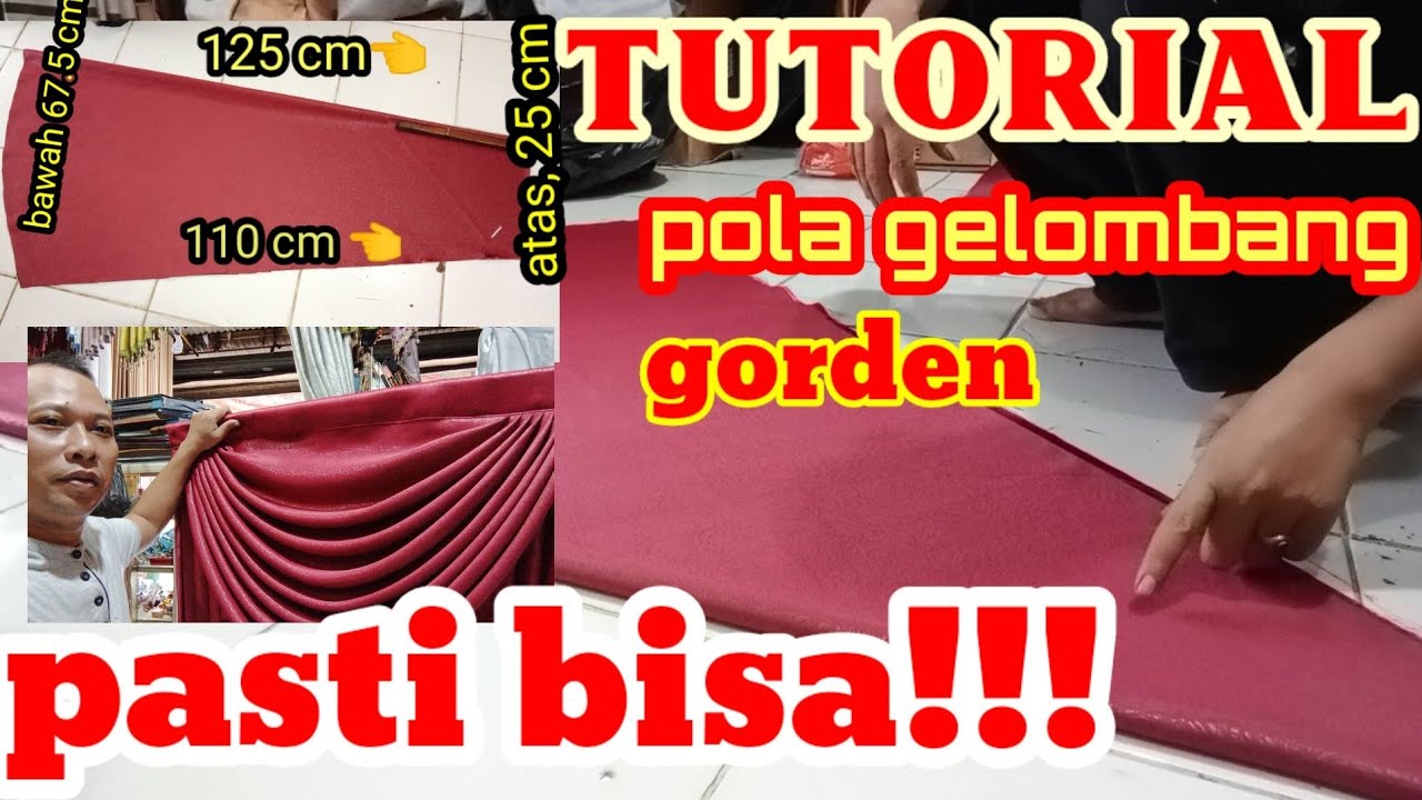 CARA MEMBUAT PONI GELOMBANG GORDEN #tutorialgorden