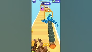 INSANE!! Gem Stack Run 718 #gaming #gemstack #shorts