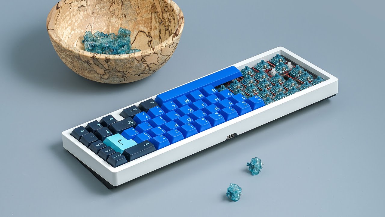 JRIS65 R1 Navy-Black 自作キーボード JRIS65 R1 Navy-Black 自作キーボード - メルカリ