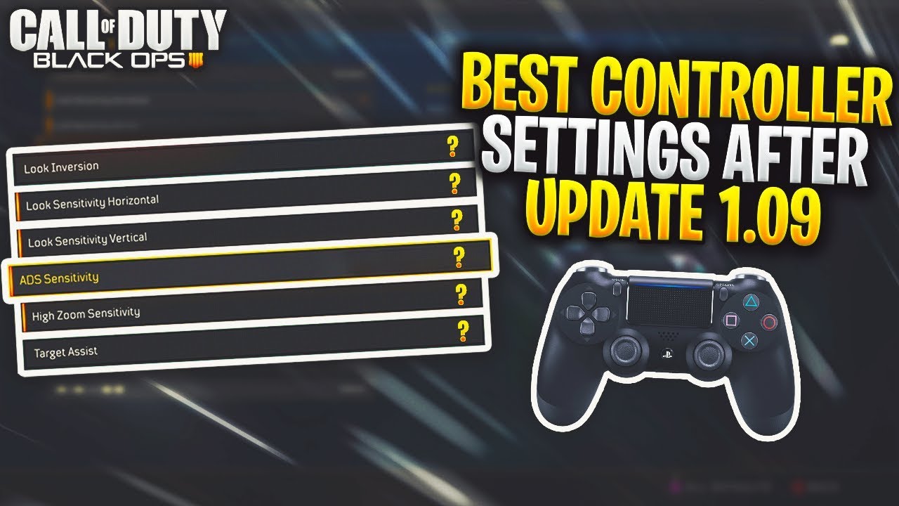 *NEW* BEST CONTROLLER SETTINGS TO USE IN BLACK OPS 4!/BEST BUTTON LAYOUT +  SENSITIVITY (COD BO4) - 