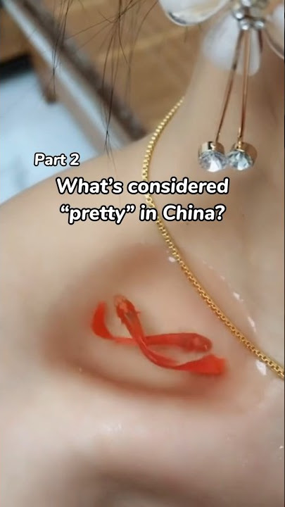 China’s “Fish in Collarbone” Challenge 😯 #beauty #china #chineseculture #chinesewithmia #trends