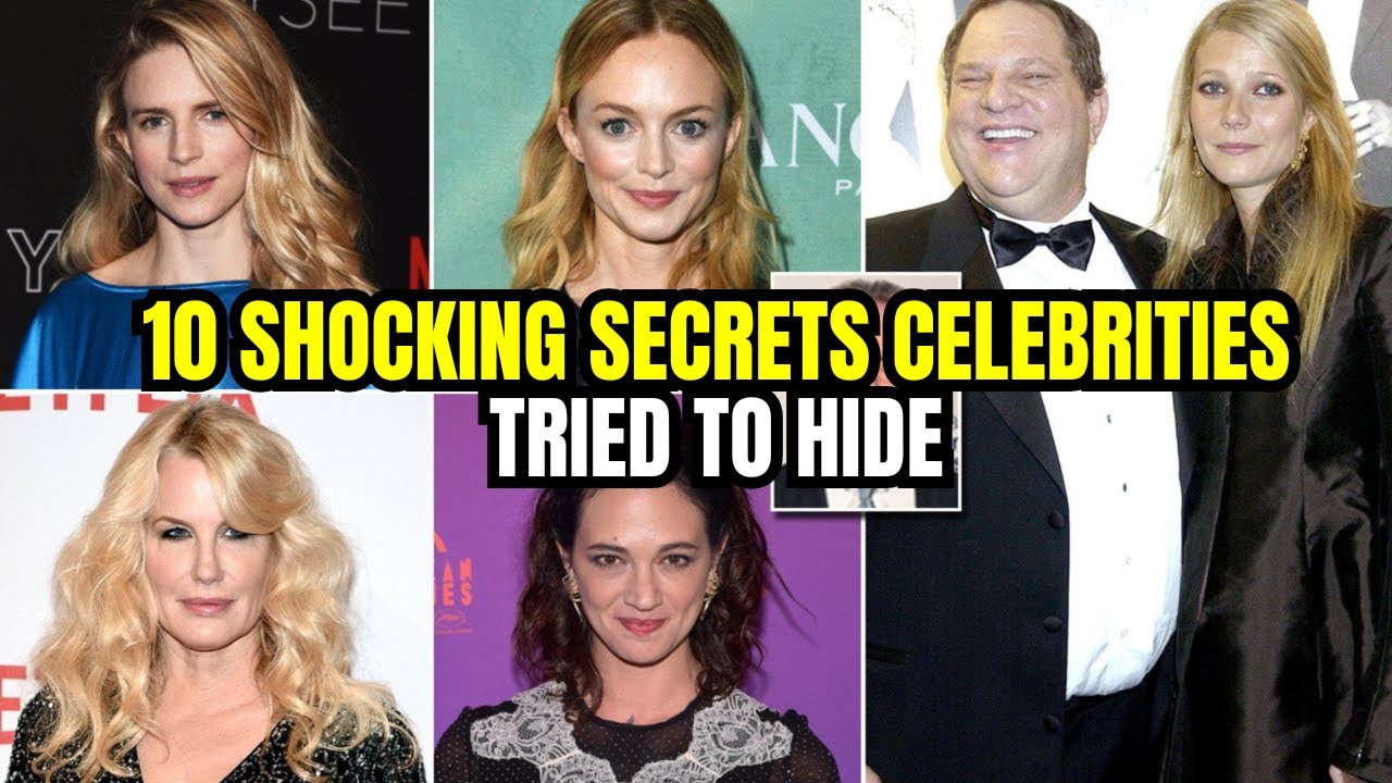 🕵️‍♂️ Exposed! 10 Shocking Celebrity Secrets They Tried to Bury Forever