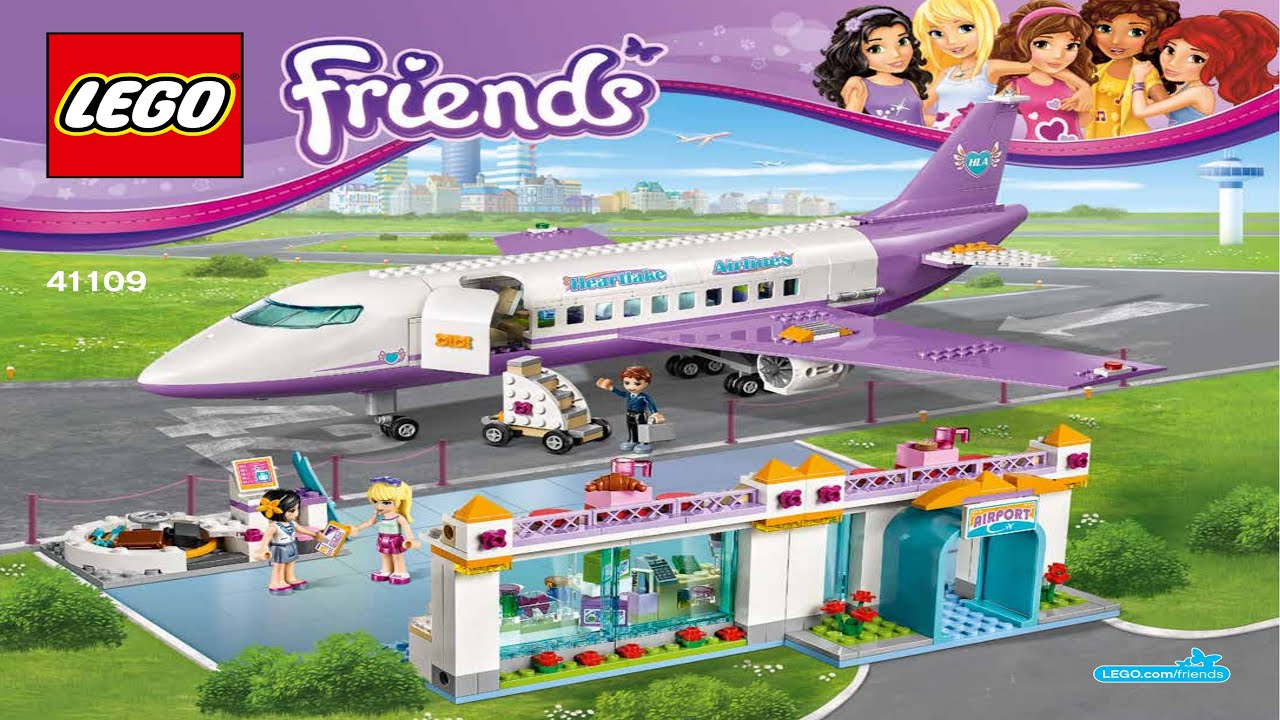 LEGO Instructions - Friends - 41109 - Heartlake City Airport - Airport